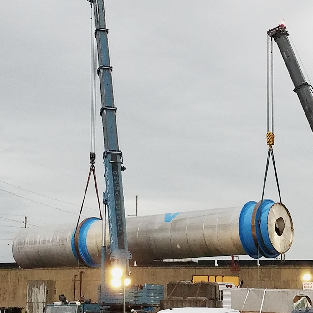 Norpac New Pulper installation